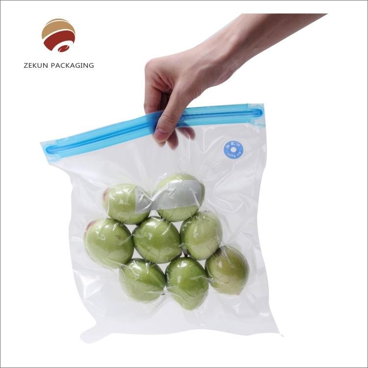Food Grade Plastic Food Bags with Pump Vacuum Sealed Bags