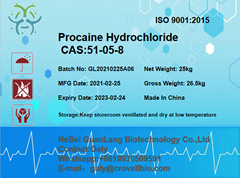 Buy Procaine Hydrochloride in China supplier(whatsapp:+8619930509591)