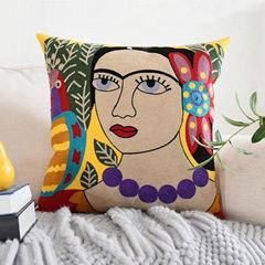 Embroidery Cushion Cover