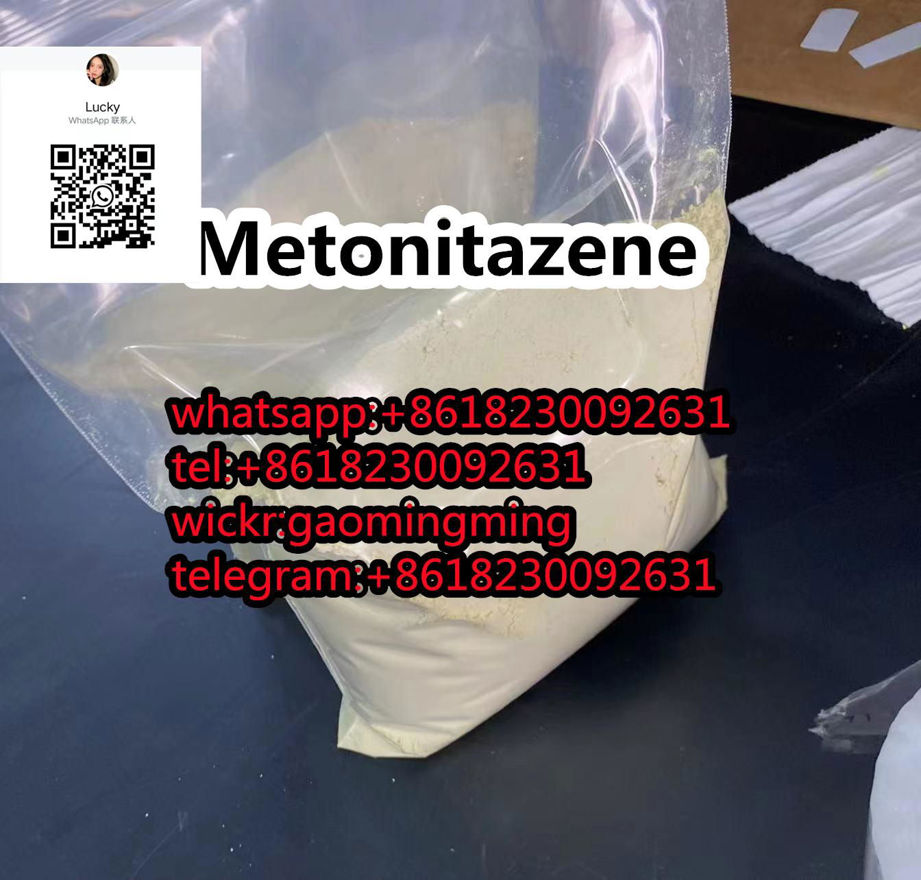 CAS 14680-51-4 Metonitazene Factory supply