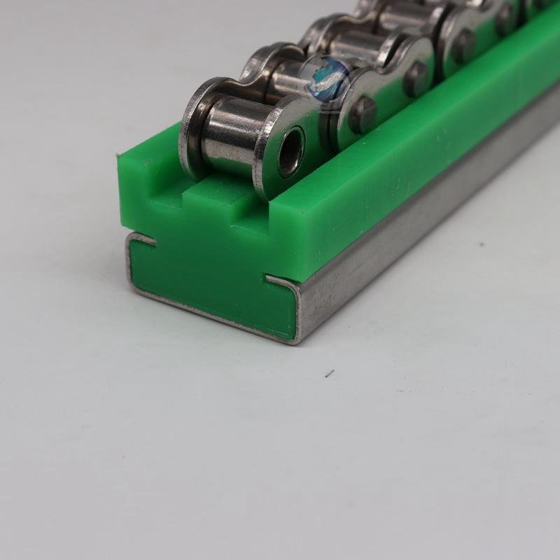 高分子綠色導軌 灌裝機械用聚乙烯彎軌聚乙烯鏈條導向件 3