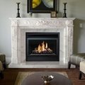 Popular Stone Marble Electric Fireplace 5