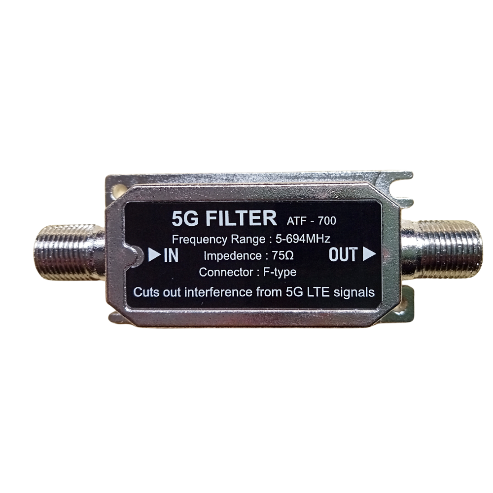 Antra 5-600Mhz 4G LTE 5G Filter HDTV Signal Purifier for HDTV Antenna 3