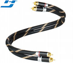 High-end RCA Interconnect audio cable RCA male to RCA male Speaker cable