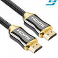High Speed 4K 60HZ HDMI Cable micro cable HDMI 2.0 Braided Cord 1