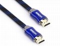 High Speed 4K 60HZ HDMI Cable micro cable HDMI 2.0 Braided Cord 4