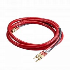 HIFI Speaker cables High quality Speaker wire 12AWG Banana plugs