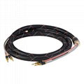 Hifi speaker cable 12 awg banana plugs