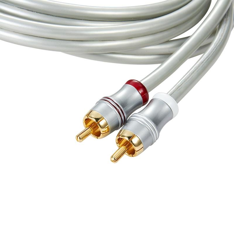 High End DIY RCA HIFI speaker cable hifi audio cable rca interconnect 2