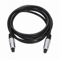 High quality made in china factory metal shell digital Toslink Optical Cable