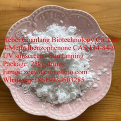4-Methylbenzophenone CAS 134-84-9 UV sunscreen sun tanning supplier in China wit