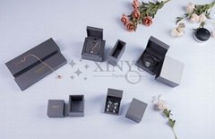 Luxury jewelry box customs logo paper cardboard packaging box 