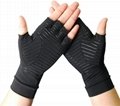 Whoesale Factory Copper Infused Fit Compression Gloves for Arthritis  