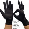  Full Fingers Men's Core Copper Compression Fit Arthritis Gloves 1