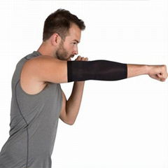 Elbow Brace Recovery Copper Compression Arm Sleeves for Arthritis Baseball