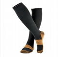 Long High Socks Copper Compression Socks For Men Women  Circulation 3