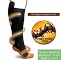 Long High Socks Copper Compression Socks For Men Women  Circulation 5