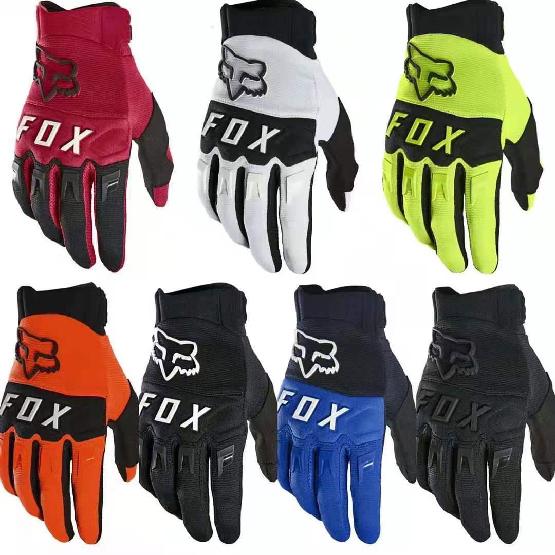  Breathable Full finger Riding bike gloves Sports racing gloves cycling glove