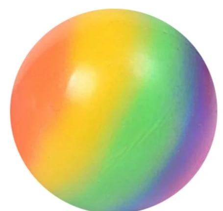 Creative Rainbow Vent Ball Decompression Toy Men And Women Decompression Toy Gra