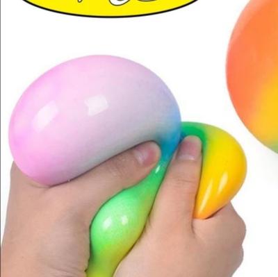 Creative Rainbow Vent Ball Decompression Toy Men And Women Decompression Toy Gra 2