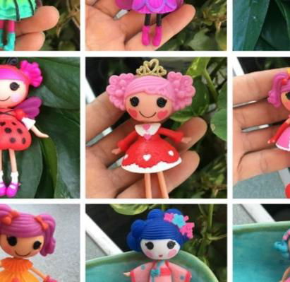 New Lalaloopsy Mini Lala Oopsie Princess Doll Figure Dolls For Girls Kids Toys D