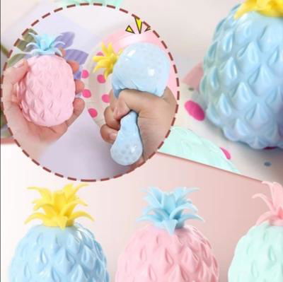 Office Pressure Release Antistress Toy Simulation Flour Pineapple Fidget Toys St