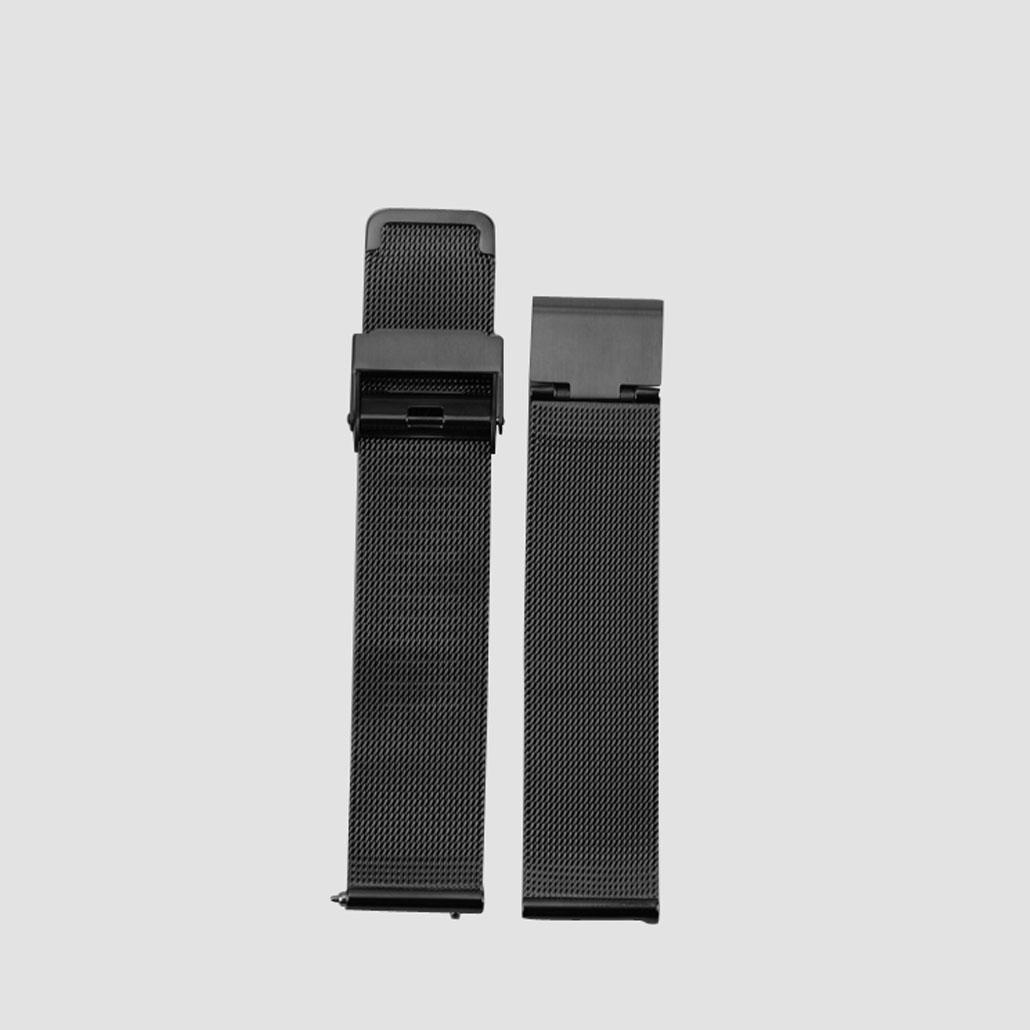 BLACK STAINLESS STEEL WATCH BRACELET MANUFACTURER