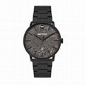 BLACK STAINLESS STEEL WATCH MENS