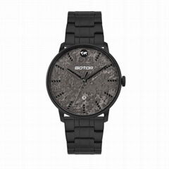 BLACK STAINLESS STEEL WATCH MENS MANUFACTURER