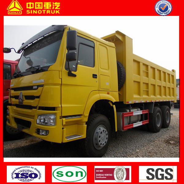 Sinotruk HOWO 6x4 Tipper Dump Truck 20CBM Capacity 3