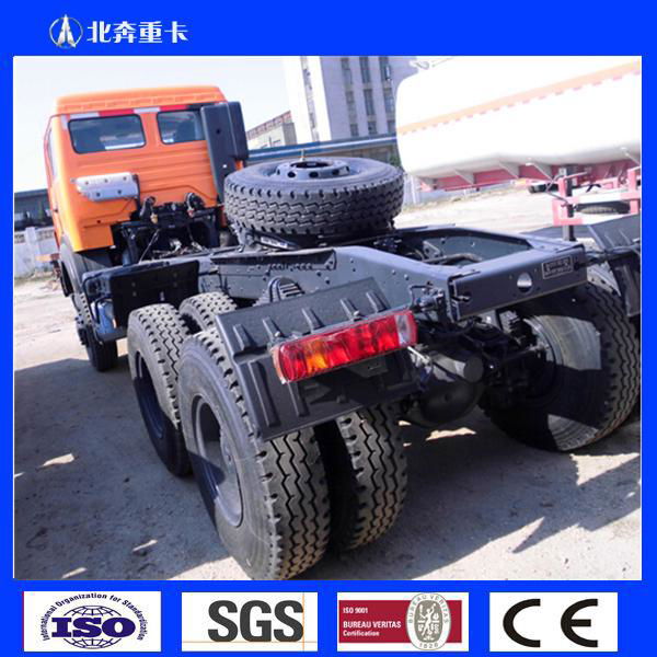 China Beiben North Benz 6x6 All Wheel Drive Tractor Truck 2638 4