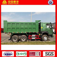 China 6X4 25Ton 371hp dump truck HOWO sintruk trucks
