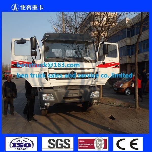 420HP Rigid Beiben Truck NG80 6x4 Tractor Truck for Towing 2642SZ 4