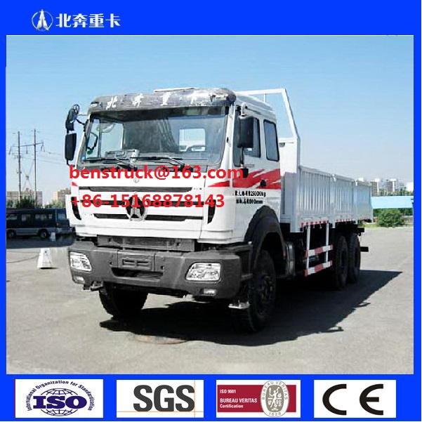 Beiben North Benz 6*6 All Wheel Driving Cargo Lorry Truck for Sale 3