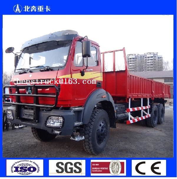 Beiben North Benz 6*6 All Wheel Driving Cargo Lorry Truck for Sale 5