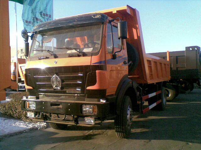 BEIBEN 4*2 Tipper Dump Truck North Benz 6 Tires Dump Truck 10 Cubic Meters for S 3