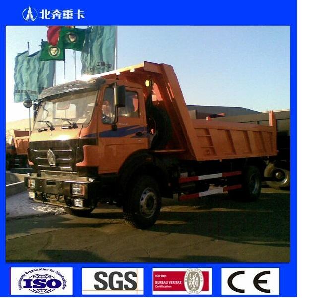 BEIBEN 4*2 Tipper Dump Truck North Benz 6 Tires Dump Truck 10 Cubic Meters for S 4