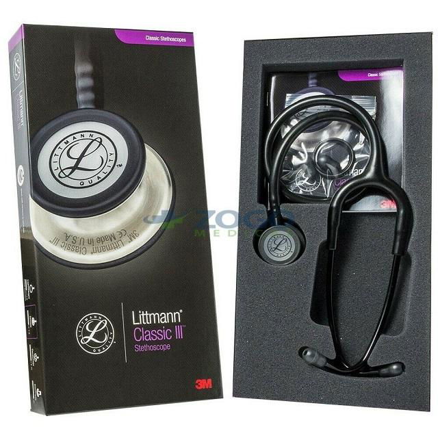 3 M Littmanns Classic III Stethoscope, Black Edition