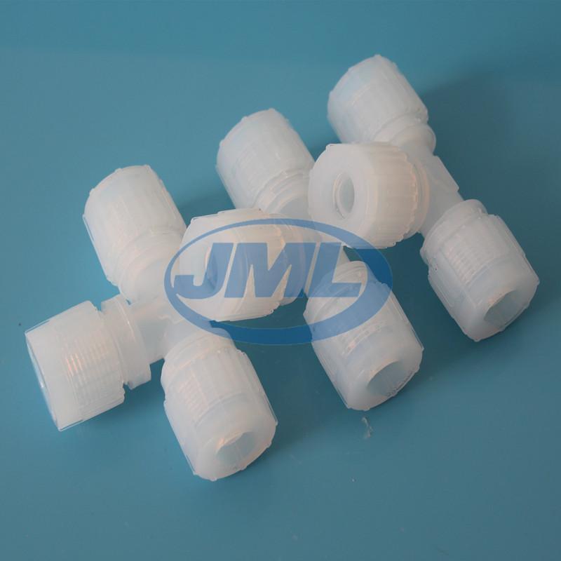 pillar皮拉PFA入珠接头PFA三通P-UT-W3B