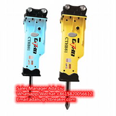 Factory price box silence hydraulic breaker hammer