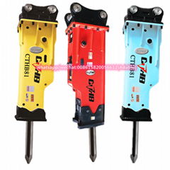 silence type hydraulic hammer excavator breaker