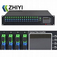 High Power Optical Fiber Amplifier EDFA 1550nm