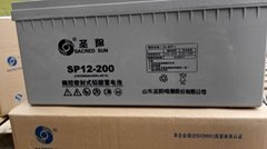 山东圣阳蓄电池SP12-200/12V200AH阀控密封式铅酸蓄电池 储能电瓶