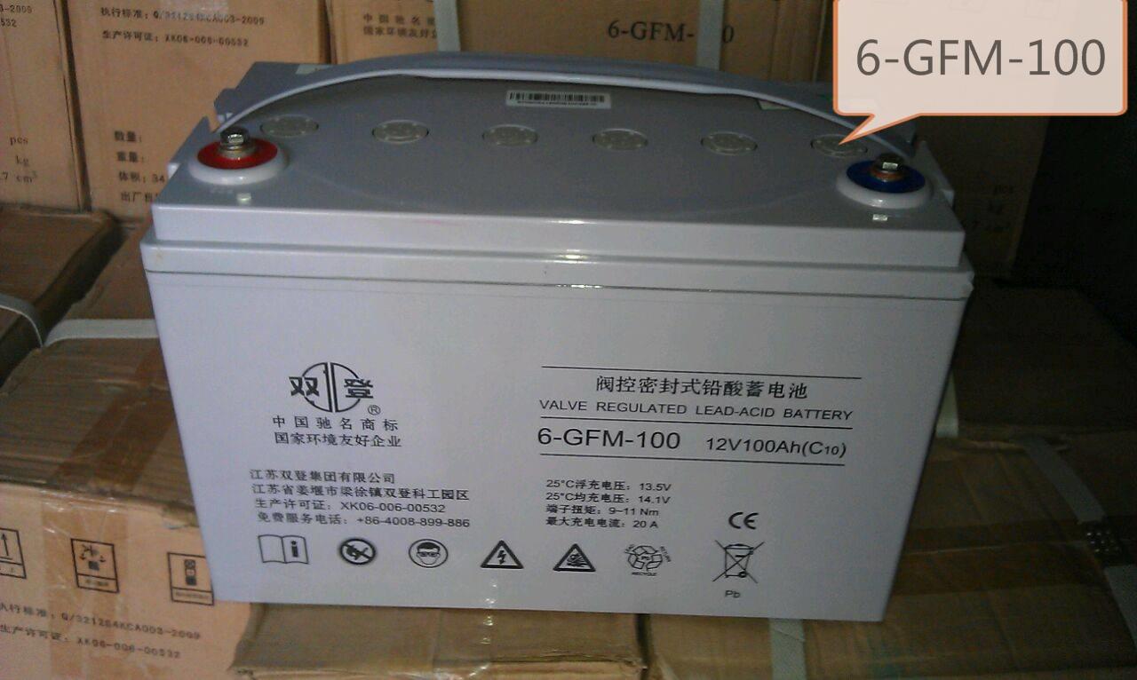 青島雙登蓄電池6GFM-40總代理批發 3