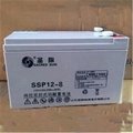 聖陽蓄電池SSP12-8 12V8AH UPS EPS電源機房電梯免維護鉛酸蓄電池 2