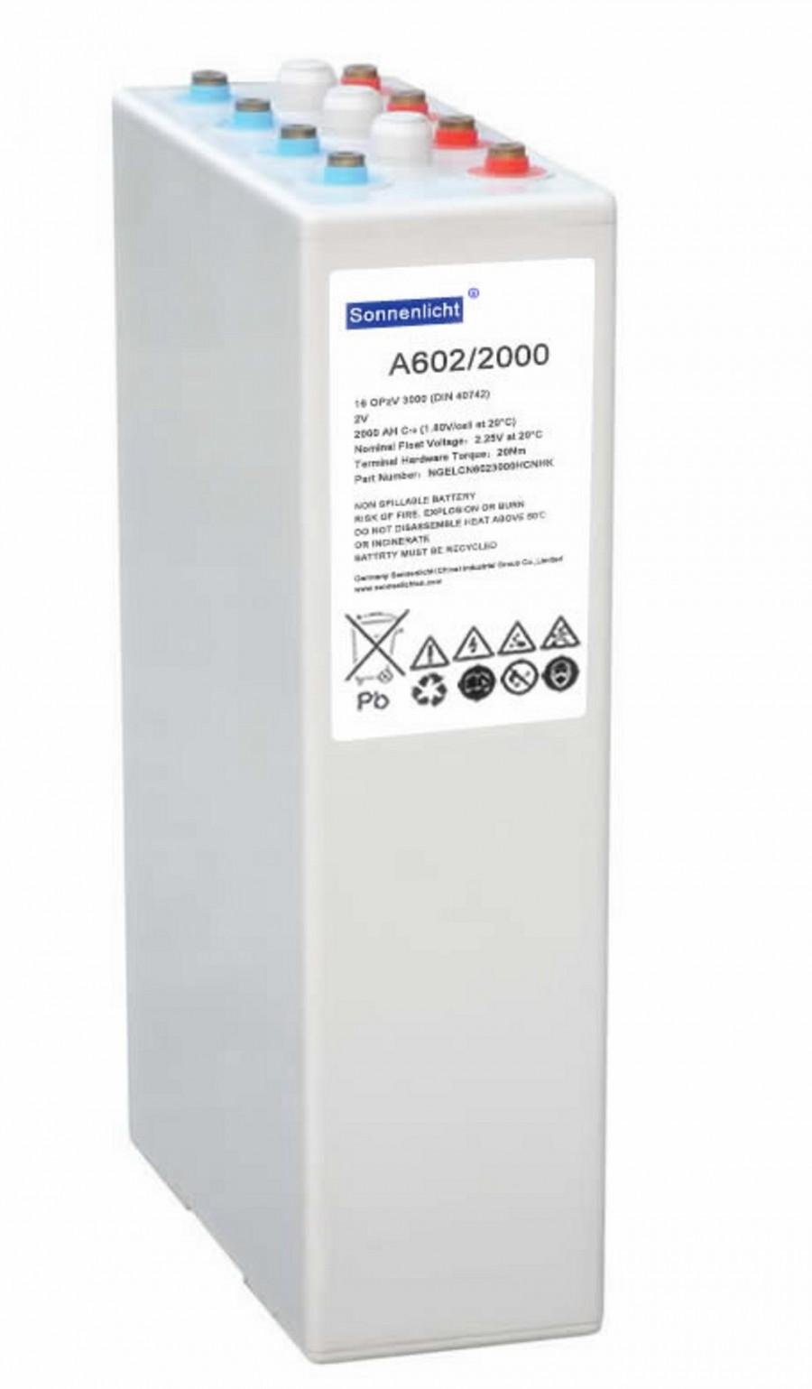 成都德國陽光蓄電池A602-2200代理商現貨