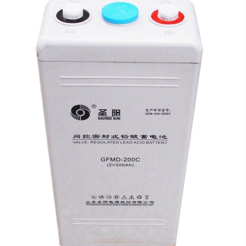 圣阳2V100AH蓄电池铅酸免维护GFMD-100C储能型UPS电源直流屏 3