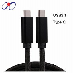 USB 3.1 USB type C to type C high speed charging and data Cables