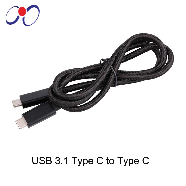 USB 3.1 USB type C to type C high speed charging and data Cables 4