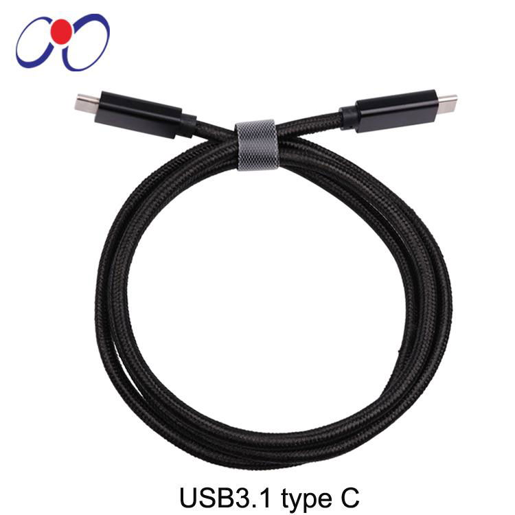 USB 3.1 USB type C to type C high speed charging and data Cables 5